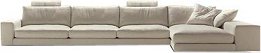 Ecksofa Groß mit Chaiselongue
