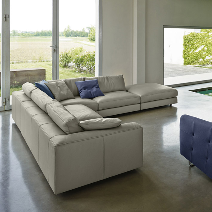 Italienische Ecksofa Panarea